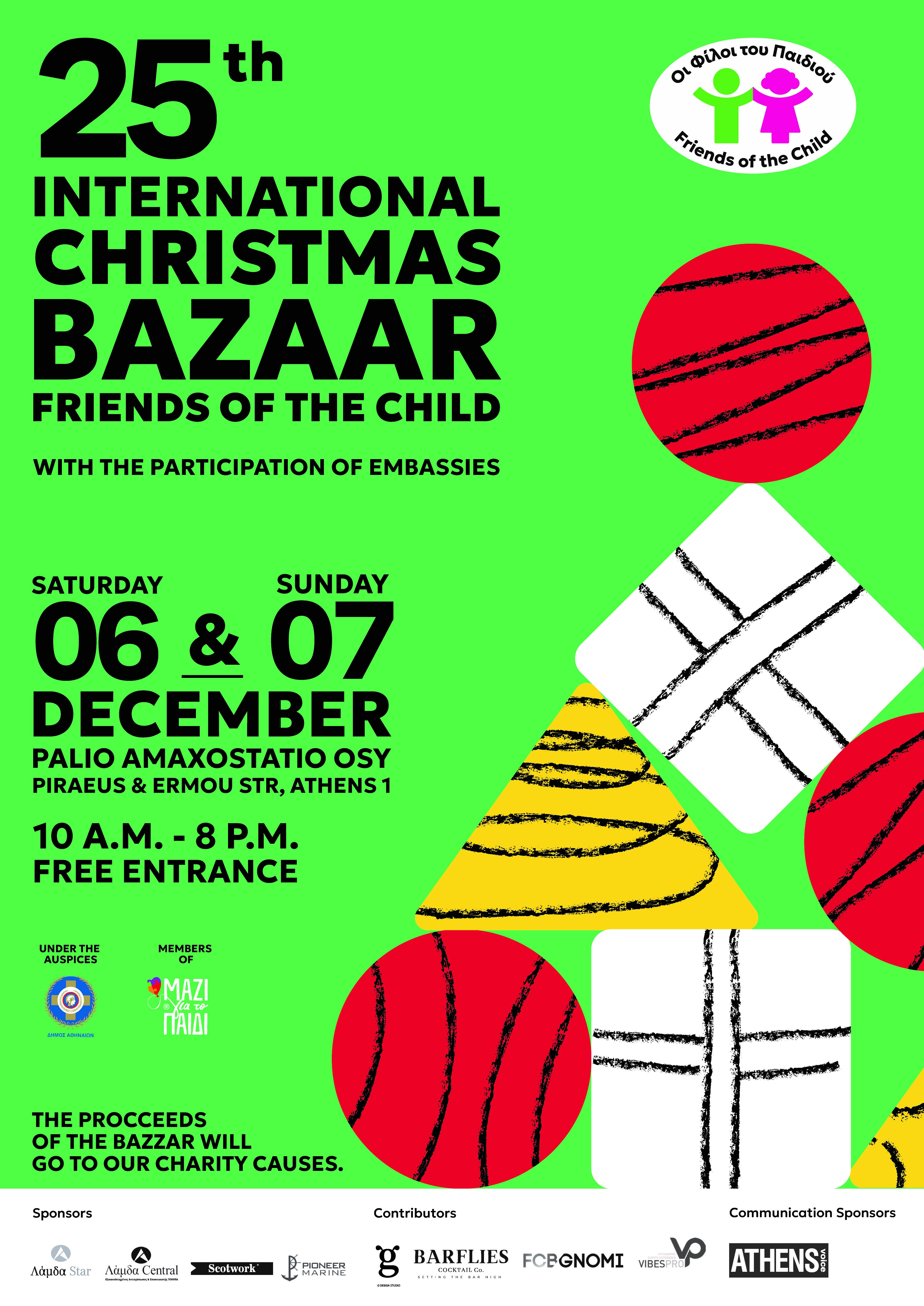 Jótékonysági karácsonyi vásár Athénban